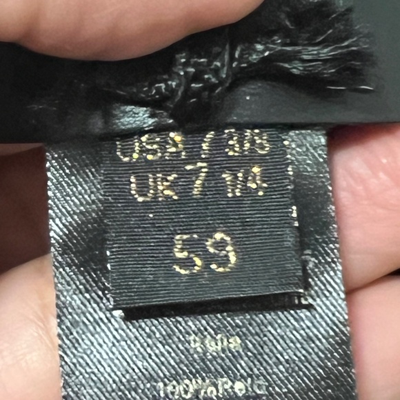 BORSALINO Alessandria Fedora 59 - Picture 8 of 8